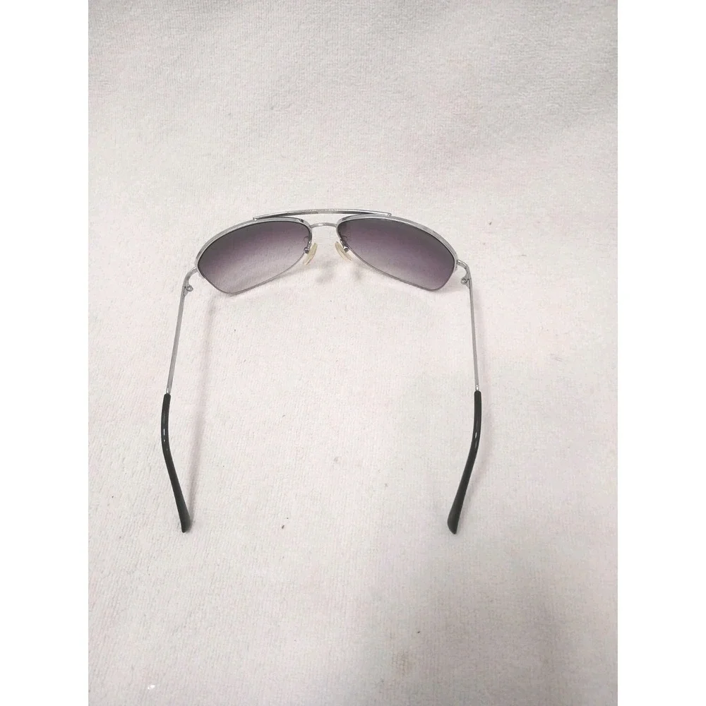 Steve Madden Aviator Sunglasses Purple Gradiant Frame S066 SLV Silver Full Rim‎